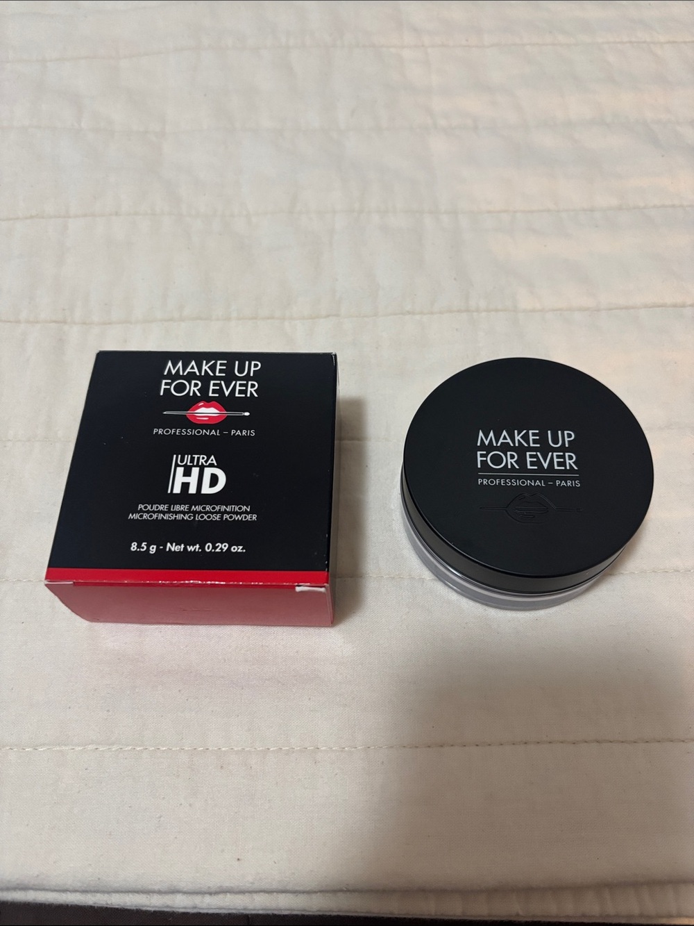 Makeup Forever Ultra HD Loose Setting Powder - Black & Red Packaging